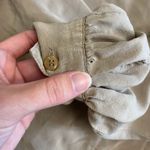 Gary Fabrikant‎ Vintage Silk Beaded Blouse Womens Size 8 Brown White Photo 6