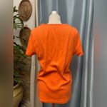 Jones New York  Vibrant Orange Short Sleeve Tee Photo 2