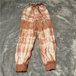 American Eagle  Outfitters Tie-Dye Harem Pants - Red/Pink and White Photo 0