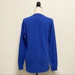 PINK - Victoria's Secret Victorias Secret PINK Royal Blue White Script Print Logo Long Sleeve T Shirt XS Photo 4