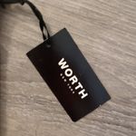 Worth Black White Glen Plaid Border Stripe Skirt Size 6 Photo 1