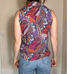 Maeve Anthropologie Multicolor Top SEEN ON WHITE LOTUS SEASON ONE! Size Small Photo 2