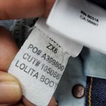 Lucky Brand Vintage Lolita Boot cut Jeans Womens 26 Ankle Blue Denim Western Y2K Photo 5