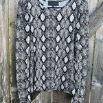 Anthropologie Like New Anthro / Sunday in Brooklyn Ashton Snakeprint Long Sleeve Top Photo 2