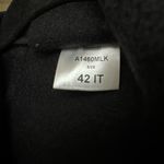 NWOT HARRIS WHARF LONDON Pressed Wool Blanket Wrap Coat Size Small Black Photo 13