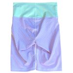 Terez Like New  Color Block Checkered Bike Shorts Size Small Photo 7