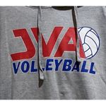 JVA Volleyball Hoodie Sweatshirt ~ Gray Size Large Photo 1