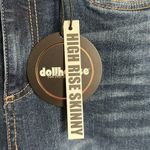 Dollhouse  Distressed High Rise Skinny Blue Jeans Size 7/8 Photo 5