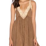 Free People  Breathless Mini Slip Crinkle Dress in Martini Photo 0