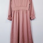 J.Crew Button Front A-Line Midi Dress Photo 3