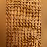 Blu B tan fringe arm sweater nwot Size M Photo 3