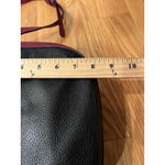 Kate Spade Crossbody Bag Womens Medium Colorblock Black Burgundy White Leather Photo 9