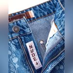 NWOT Nude project flower AOP laser jeans, loose fit, pocket detail, flower vines SM Black Size undefined Photo 4