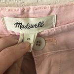 Madewell Garment Dyed Low Slung Straight Baggy Cargo Pants in Fade Petal Pink 25 Photo 5