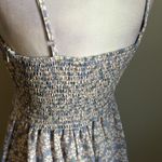 SheIn Women’s Floral Print Smocked Spring Summer Tiered Skirt Skater Sundress Photo 7