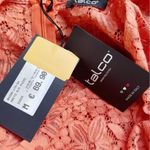 NWT Y2K Talco Terracotta Italian Made Lace Midi Dress & Slip Women’s Size Medium Orange Photo 12