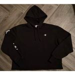 Champion  Black hooded sweatshirt, Size XL, $22, B52 Photo 5