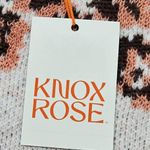 Knox Rose  Sweater Womens Plus 2X Cream Crew Neck Pullover Casual Preppy Photo 3