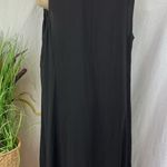 Eileen Fisher  100% Silk Sleeveless Maxi Dress L Photo 2
