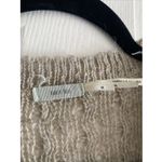 Kimchi Blue Kimchi Blu Womens Medium Tan Cableknit Sweater Fisherman Coastal Clean Girl Photo 1