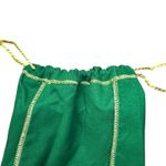 Crown Royal‎ Green Drawstring Bag Pouch Gold Trim Embroidered Logo Empty Cloth Photo 3