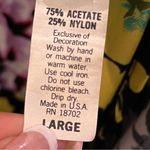 Vintage Mint Green Lace Cami Top nylon blend floral made in USA lingerie Size L Photo 2