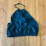 Urban Outfitters Dark Teal Halter Tank Top Photo 1