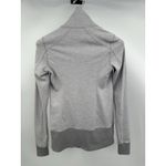 Lululemon Jacket Gray Orange Long Sleeve Active Size 6 Women's Gym Pockets Logo Photo 3