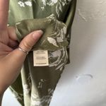 Inspired Hearts Dress Milkmaid Y2k Medium Floral‎ Maxi Cottagecore Puff Sleeve Green Photo 6