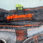 Dollhouse Rare Y2K Black Denim Flared Wide Leg Jeans Photo 8