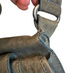 Rare Vintage Lockheart Leather Flap Closure Organizer Messenger Crossbody Bag Photo 12