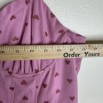 Betsey Johnson  Dress Womens 12 Pink sequin Heart bustier tiered Tulle Maxi i Photo 6