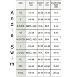 ANDIE NWT  The Belmar One Piece V Neck Belt Swimsuit Removable Cups L Black #3281 Photo 7