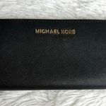 Michael Kors Black Zip Around Wallet Photo 0