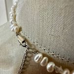 Freshwater Pearl & Crystal Choker with Sterling Silver Clasp Photo 2