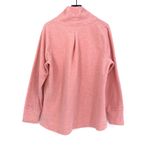 DSG Fleece Turtleneck Pullover Sweater Heather Light Pink XXL Photo 6