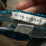 Peter Nygard  Multicolored Snake Skin Cowl Neck Sleeveless Women's‎ Top S:Small Photo 5