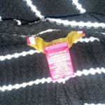 Catherine Malandrino Women's Casual Cowl Neck Black & White Striped Sweater 3X Photo 7