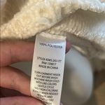 Altar'd State  White Cowl Neck Sweater Modern Ribbed Knit, Size XL Photo 2