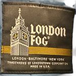 London Fog  Vintage Trench Coat Women’s 4 Petite Classic Belted  Blue Gray Photo 3