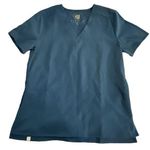 Perilla Dark Blue Scrub Top Hospital Medical Nurse Doctor Size XS NWOT #5089 Photo 0