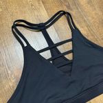 Zyia  Active Grid Sports Bra Black Sz XL Strappy  Mesh Racerback Photo 6