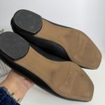 Franco Sarto  Women's Ailee Square Toe Black Leather Flats Loafers 8.5M Workwear Photo 6