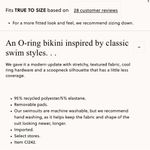 J.Crew  Claudia O-ring scrunchie bikini top Photo 1