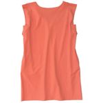 Worthington Pullover Coral Island Sleeveless V-Neck Shift Pockets Dress SIZE L Photo 1