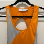 Adidas by Stella McCartney Orange & Gray Workout Tank Top Photo 1