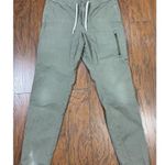 Vuori Womens Size Medium Cargo Pants Olive Green Lightweight Cotton Blend Photo 0