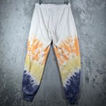 Disney  Winnie The Pooh Tie‎ Dye Sweatpants Flowers Graphic Comfy Joggers Medium Photo 2
