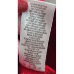 Rafaella Red Turtleneck Sweater Cable Knit Front Panel Cozy Winter Holiday L/G Photo 4