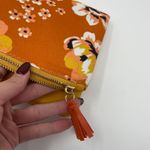 Rachel Pally NEW  Orange Reversible Floral Clutch Photo 9